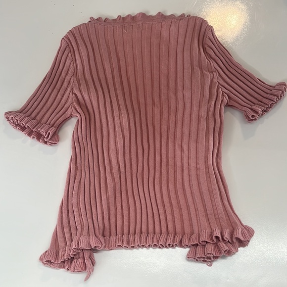 Pink Sweater Tee - Picture 4 of 5